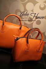 หมดค่ะ กระเป๋าLuluhouse รุ่น L95-02Lpor กระเป๋าแฟชั่นเกาหลี  Large size คุณภาพpremiumมากๆ 